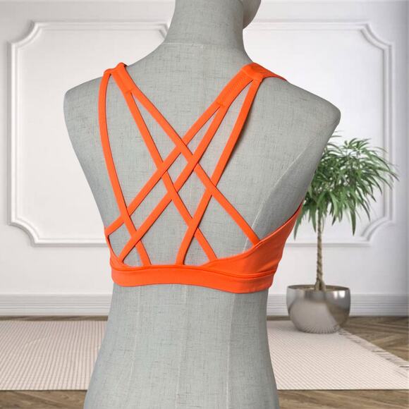 🍊 Lululemon Free To Be Serene Bra – Light Support for C/D Cup, Highlight Orange - Picture 3 of 4